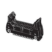 Omron Electronics XG4A-6079-A Flat Cable Connectors 2Tier RA Plug 60x2P Long Lock 2Polarize