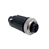 CONXALL SF3282-5PG-540 Connector Assemblies Cble End 5 Male Pins Sldr .400IN GrmtID