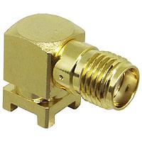 Linx Technologies - TE Connectivity CONSMA002-SMD-G PCB Connectors SMA Female Right Angle SMD-Gold