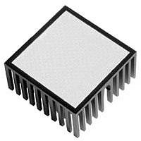 Aavid 335824B00034G Component Heat Sink for Plastic BGA Packages, Black, 30x30x9.4mm, IC Pkg=31 x 31, Tape #34