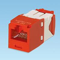 Panduit CJ5E88TGRD-24 Modular Mini-Com Mod Cat 5e UTP 8 pos 8 wi