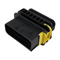 AMP Connectors - TE Connectivity 1-1564412-1 Tab Housing 18POS, TAB 1.6X0.6, TAB HSG, ASSY