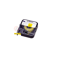 MAX LM-TP509Y Yellow Label Tape (9mm)