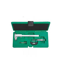 INSIZE 5021-2 2- Piece Measuring Tool Set (0-150mm/0-6",  0-25mm, 0.02mm/0.001")