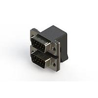 EDAC 661-009-664-002 Dual Port D-Sub Connectors Right-angle Dual Port D-Sub Connector