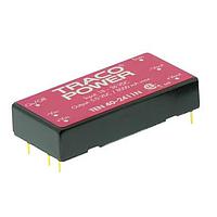 TRACO Power TEN 40-2422N Isolated Product Type: DC/DC; Package Style: 2"x1"; Output Power (W): 40; Input Voltage: 18-36 VDC; Output 1 (Vdc): 12; Output 2 (Vdc): -12; Output 3 (Vdc): N/A