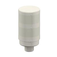 Banner Engineering TL70YRT Modular Tower Light TL70 Tower Light; Black Housing: 2-Color Indicator; Voltage: 12-30 V dc; Environ. Rating: IP65; Input: Bimodal; Colors: Yellow Red; 8 Screw Terminal Wiring