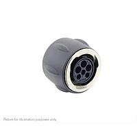 Eaton Souriau-Sunbank UTGX6103W3S Plugs Plug, without backshell, for 6 female contacts, IP68/69K