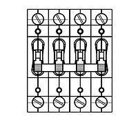 Carling Technologies DA4-B0-26-610-11C-C Circuit Breakers DA4B02661011CC