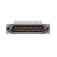 ITT Cannon DBMD25PJF225 Plug 90 pcb metal brkt screwlock SST shell