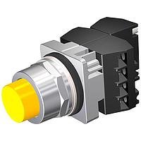 SIEMENS 52PM8B4C Pushbutton PUSHBUTTON,MOM,YLW,EXTENDED,2POS,3NO-3NC