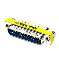 NorComp GCLP25M25M D-Sub Adapters & Gender Changers Mini Gender Changer 25P Male-Male