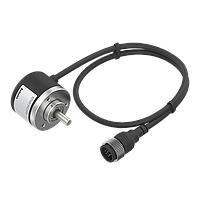 Autonics E40S8-100-6-L-5-C 40 mm Incremental Rotary Encoders (Shaft Type) (100P/R, 5VDC, Ø8mm)