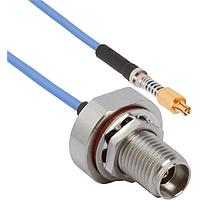 Amphenol SV Microwave FB292-047-FV67.3SMPS-120 RF Cable Assemblies 2.92mm BKHD F  VITA 67.3 SMPS12" Cable