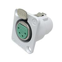 Switchcraft DE4FW Connectors DE 4 POS FEM PANEL