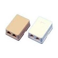 AIM-Cambridge / Cinch Connectivity Solutions 32-2234 Box 4P SMT BOX JACK IVRY DUAL CAT4 RJ45