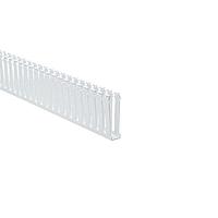 HellermannTyton 181-14006 Slotted Wall Wiring Duct SL1X4 WHTT PVC DUCT BULK