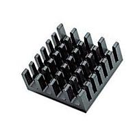 Aavid 335224B00034G Component Heat Sink for Plastic BGA Packages, Black, 25x25x9.9mm, IC Pkg=25 x 25, Tape #34