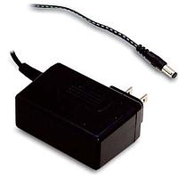 MEAN WELL SGA25U05-P1J Fixed Plugs 20W 5V 4A USA 2.1x5.5 Level VI