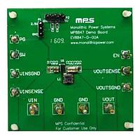 Monolithic Power Systems (MPS) EVKT-8847 Voltage Regulator - Switching Regulator This kit includes EV8847-D-00A Evaluation Board, one EVKT-USBI2C-02-BAG, and Online resources