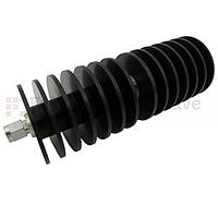 Fairview  SA18S50W-30  30 dB Fixed Attenuator SMA Male To SMA Female Up To 18 GHz Rated To 50 Watts With Black Aluminum Heatsink Body