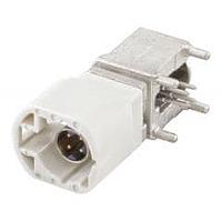Rosenberger D4S20G-400A5-B PCB Connectors Right Angle Plug PCB w/Housing T&R White