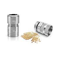 Amphenol SINE Systems MA1CAE1200M-KIT Circular Metric Connectors 12P STR PLG CON KIT E TYPE PIN CNT