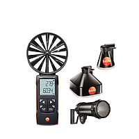 TESTO 417 Set 2 Vane anemometer with measuring funnels and flow straightener (0.3 ~ 20 m/s)