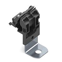 HellermannTyton 151-01939 Ratchet Clamp Ratchet P-Clamp, 0.24 - 0.54" Bundle Dia, 90 Long, 0.26" Hole Dia, PA66HIRHSUV/SS304, Black, 200/ctn