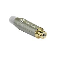 Amphenol Audio ACJR-SWH Cable Mount Diecast SH GLD PLTD CONT COLRD GROM