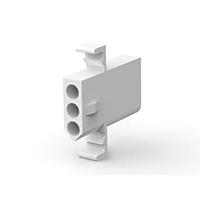 AMP Connectors - TE Connectivity 770071-1 Receptacle Housings RECPT 3P DETENT LOCK in-line