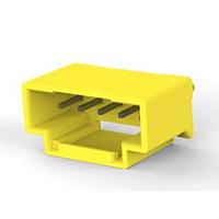 AMP Connectors - TE Connectivity 5-1971798-4 Shrouded GI CONN 2.5 HDR 5P YELLOW