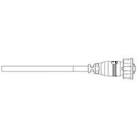 Amphenol LTW RCP-5SAMMM-TLM7B05 Cat 5e RJ C PLST C5E SHIELD CBL W/SR M MLD 3LOCK