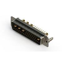 EDAC 627-36W4624-4TD Mixed Contact D-Sub Connectors Vertical Combo Dsub