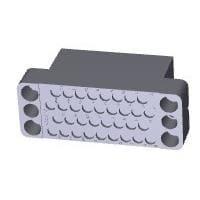 AMP Connectors - TE Connectivity 213801-1 Connectors M-SER REC HSG 34 POS