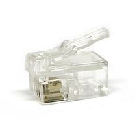 Kycon MP44X-1000 Connectors 4P4C STRANDED FLAT