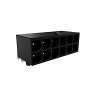 Amphenol FCI 10146997-12001LF Headers & Wire Housings Minitek Power5.7 DR RATH HDR 12Pos 30Mic Au