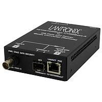 Lantronix EOCPD4020-110 Ethernet Extenders ETHERNET OVER COAX, PD BNC-TO-GB RJ45 POE+/SFP REMOTE UNIT