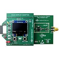 Semtech LRWHUB1EVK1A RF Transceiver One Channel Hub Evaluation Kit ESP32 Shield Adapter Board and Display Interface