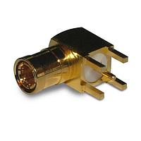 Amphenol RF 142142-75 PCB Connectors SMB MIN R/A PCB 75 OHM GOLD