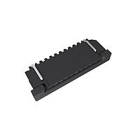 Amphenol FCI SFW10R-2STE1HLF FFC & FPC Connectors 1.00mm Flex Connector, SFW-R series, 10 Position, Bottom side Contact, Side Entry Surface Mount ZIF Connector, Halogen-Free and Lead Free.