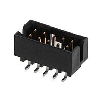 Molex 87832-1028 Shrouded MGrid Hdr Shrd SMT/C ap T&R .38AuLF 10Ckt