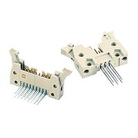 HARTING 09195166901 Headers & Wire Housings SEK-19 SV ML STD ANG45 RLG 16P PL2