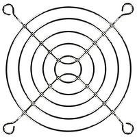 Qualtek Electronics 08172 Guard 80mm Wire Form Fan Guard, Bright Nickel Chrome Finish