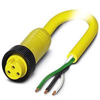 PHOENIX CONTACT 1416777 Sensor Cables / Actuator Cables SAC-3P-5,0-U20/MINFS Signal - 16AWG