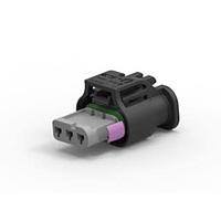 DEUTSCH - TE Connectivity 2-2236343-1 Receptacle Housing 3POS, MCON 1.2 LL REC SEALED