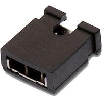 Wurth Elektronik 60910413421 Jumper WR-PHD Jumper 2.54mm 4 x 2P 1Row Black