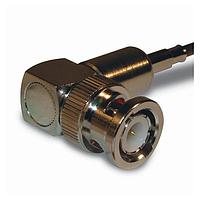 Amphenol RF 112198 Connectors BNC R/A CRIMP PLUG RG174 50 OHM BR DL