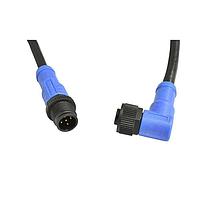 Amphenol LTW HPC-000505-0MF-DSA04 Sensor Cables / Actuator Cables NMEA 2000, Micro, Plastic, 4A, 05 pins, Male Connector, Male Contact, Straight-to-Right Angle, Screw Thread, Overmolded Double Ended, Length 4000mm, IP68