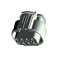 AMP Connectors - TE Connectivity 2-2109441-3 Housings MCP 2.8 8P PLUG ASSY B-GRY/C